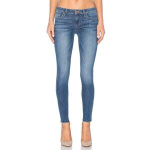 Joe's Jeans Skinny Ankle Jeans Icon Mid Rise Denim Raw Hem Roamie Size 25